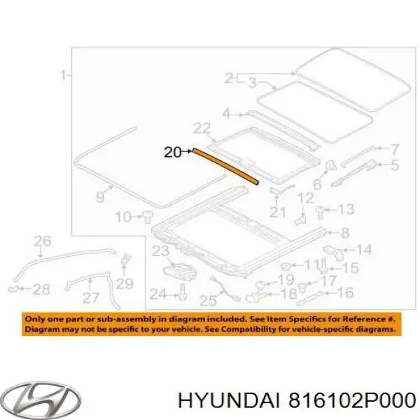  816102P000 Hyundai/Kia