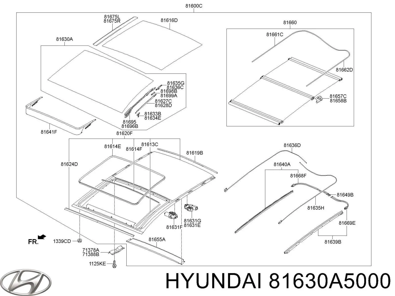  81630A5000 Hyundai/Kia