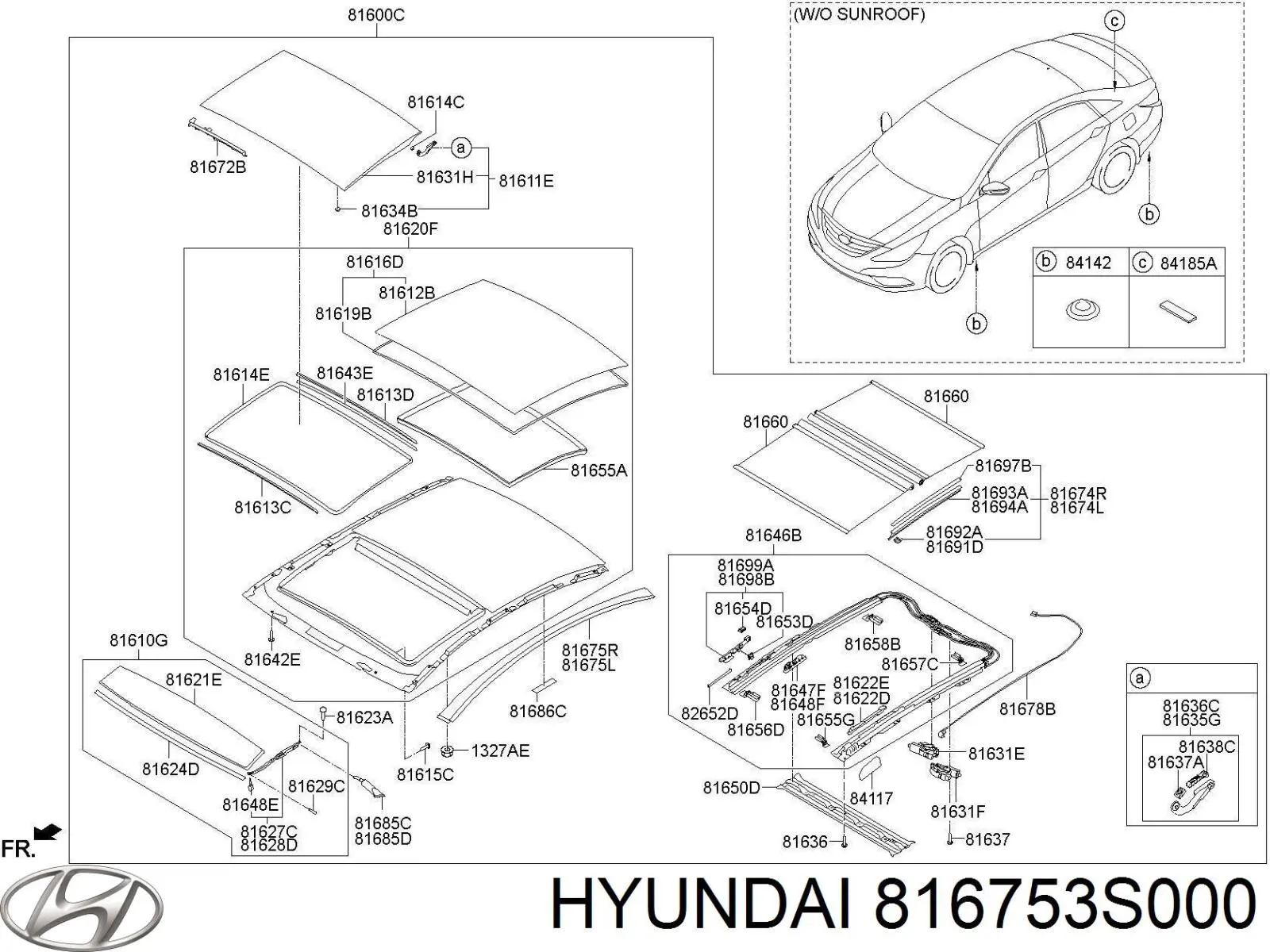 816753S000 Hyundai/Kia 