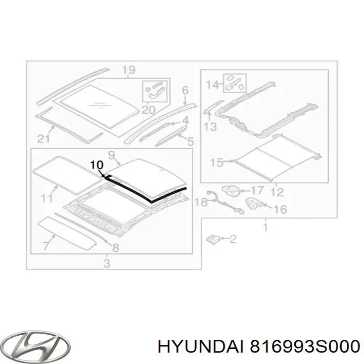  Hyundai/Kia 816993S000 ціна, від 63.10 USD