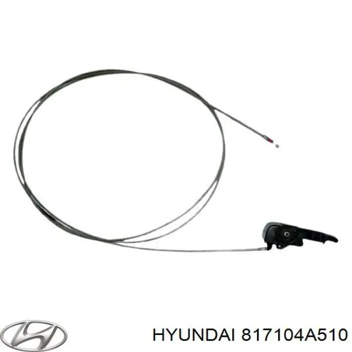 817104A510 Hyundai/Kia замок кришки багажника/задньої 3/5-ї двері, задній