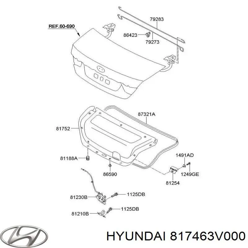 817463V000 Hyundai/Kia 