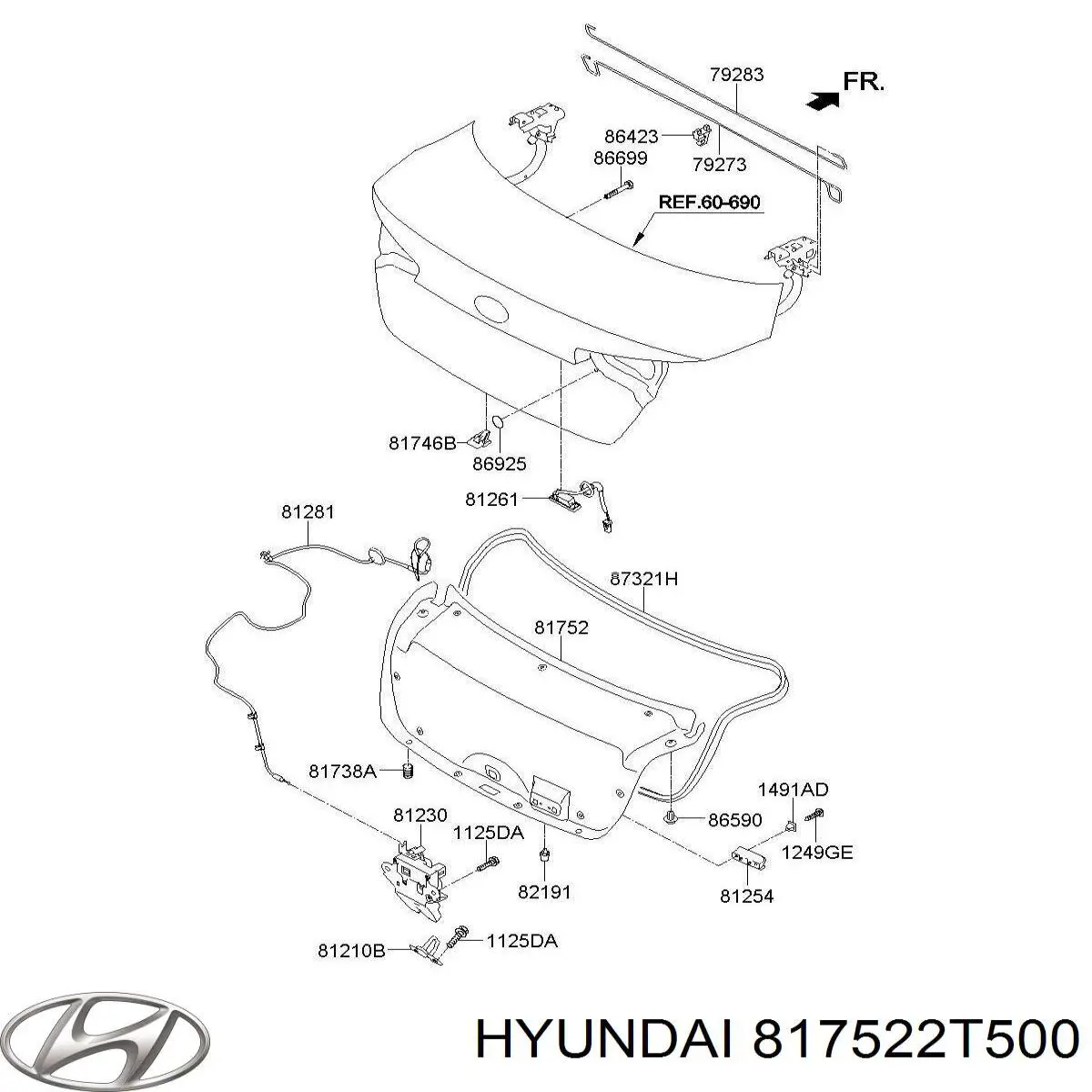 817522T500 Hyundai/Kia 