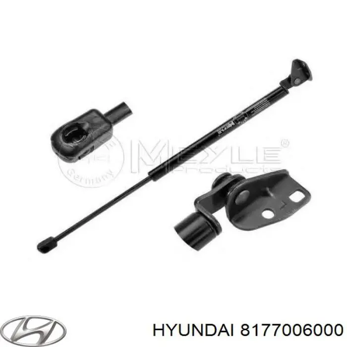 Амортизатор кришки багажника/ двері 3/5-ї задньої Hyundai Atos PRIME (MX) (Хендай Атос)