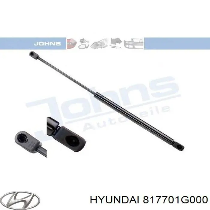Купити 817701G000 Hyundai/Kia Амортизатор двері багажника