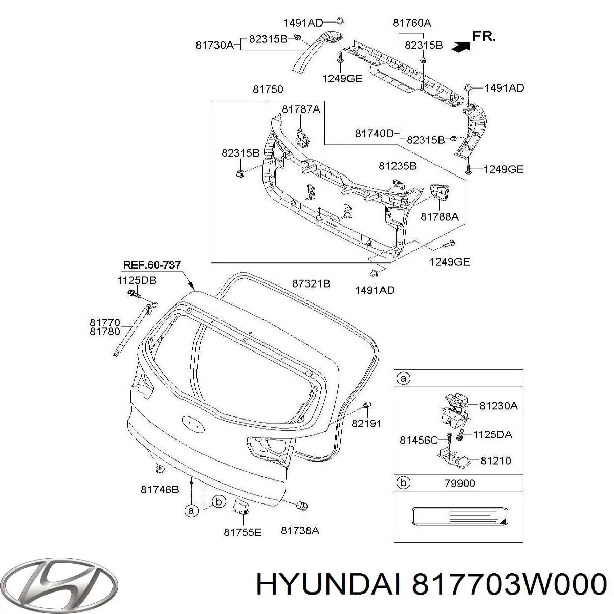 Амортизатор двері задньої Hyundai/Kia 817703W000 ціна, від 6.35 USD