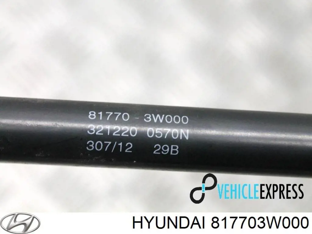 817703W000 Hyundai/Kia Амортизатор кришки багажника / двері 3/5-ї задньої