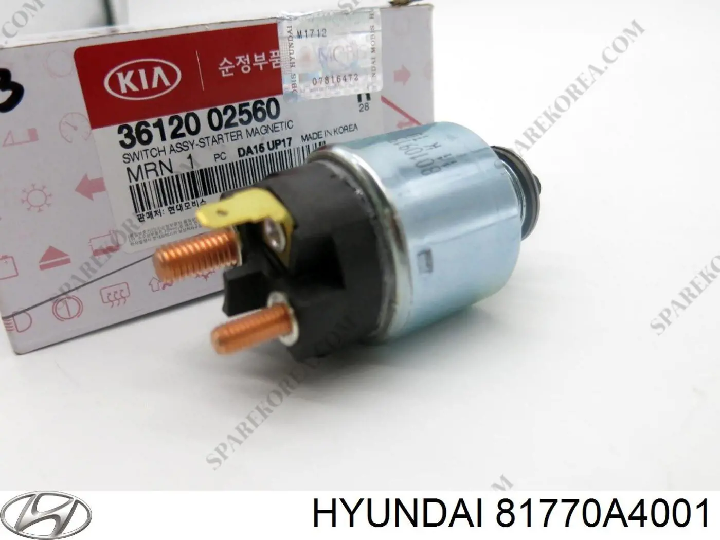 81770A4001 Hyundai/Kia Амортизатор кришки багажника / двері 3/5-ї задньої