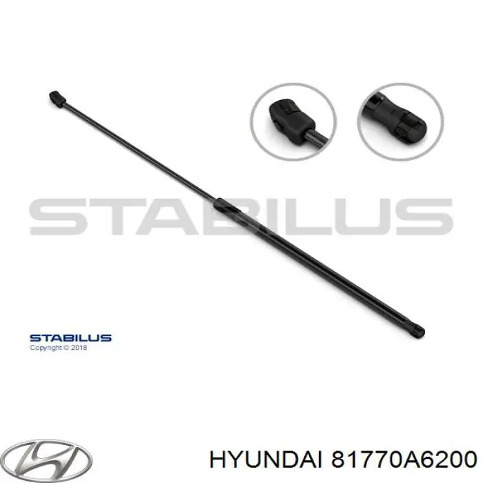 Купити ST50357 Sato Tech Амортизатор двері багажника
