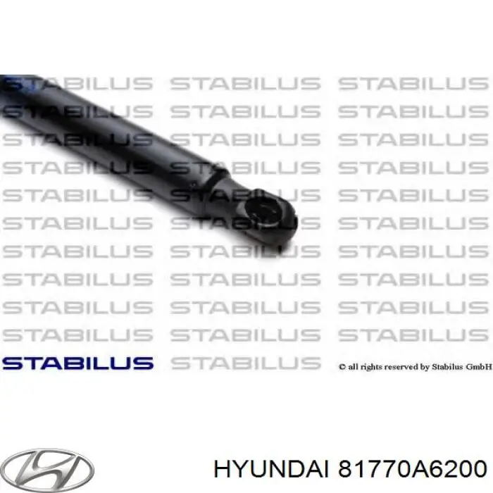 Амортизатор кришки багажника Stabilus 074834