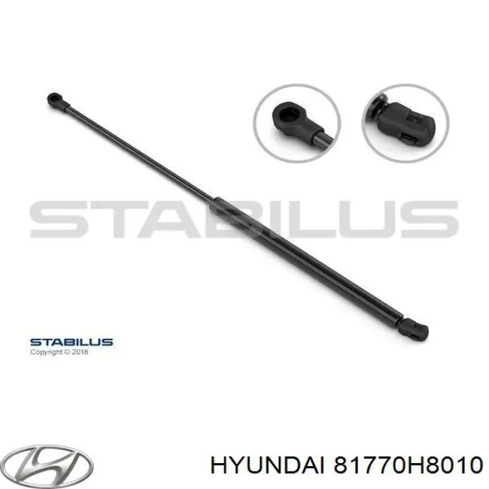 Амортизатор двері задньої Hyundai/Kia 81770H8010 ціна, від 6.50 USD