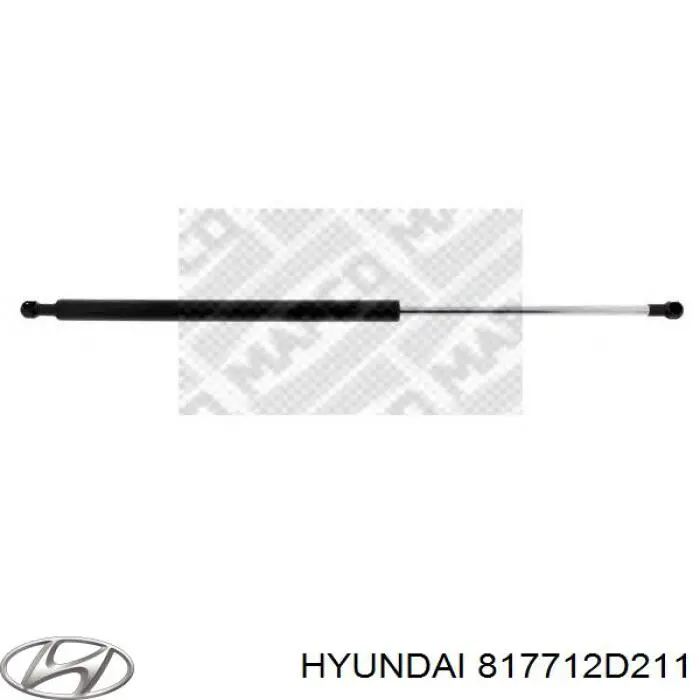 817712D211 Hyundai/Kia амортизатор кришки багажника/ двері 3/5-ї задньої