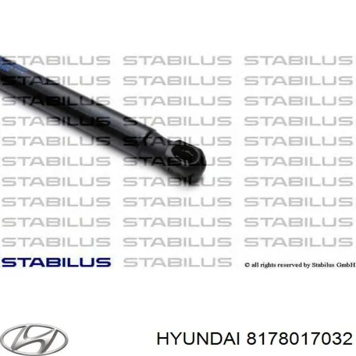 Амортизатор багажника 8178017032 Hyundai/Kia