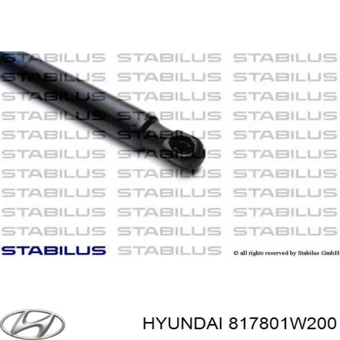 Амортизатор багажника ZSK0009 Japan Parts