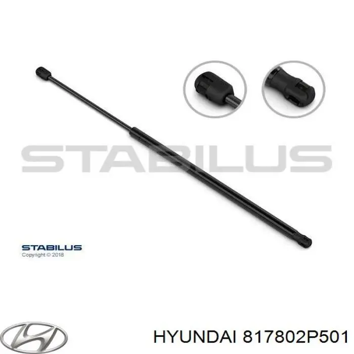 Купити 817802P501 Hyundai/Kia Амортизатор двері багажника