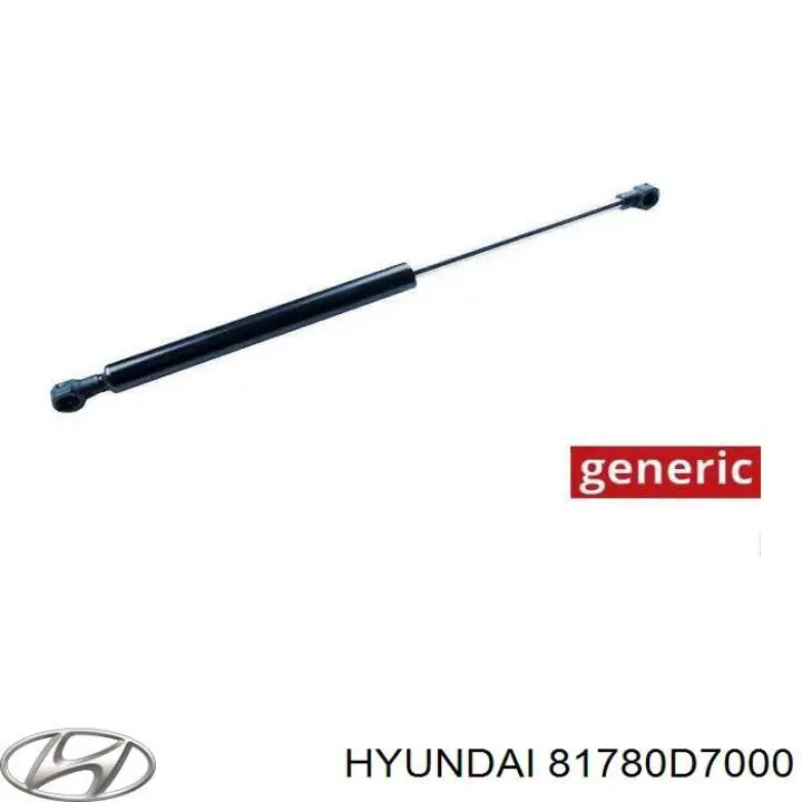 Купити 81780D7000 Hyundai/Kia Амортизатор двері багажника