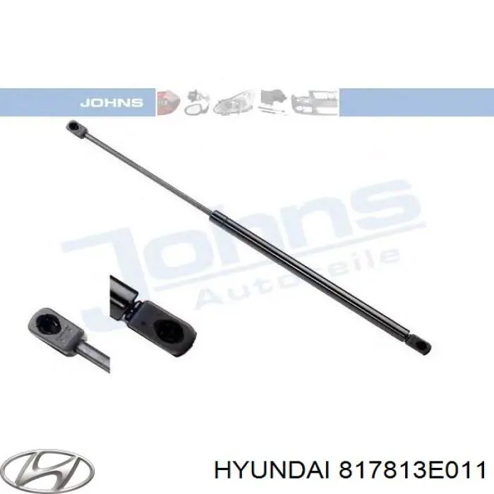 817813E021 Hyundai/Kia амортизатор кришки багажника/ двері 3/5-ї задньої