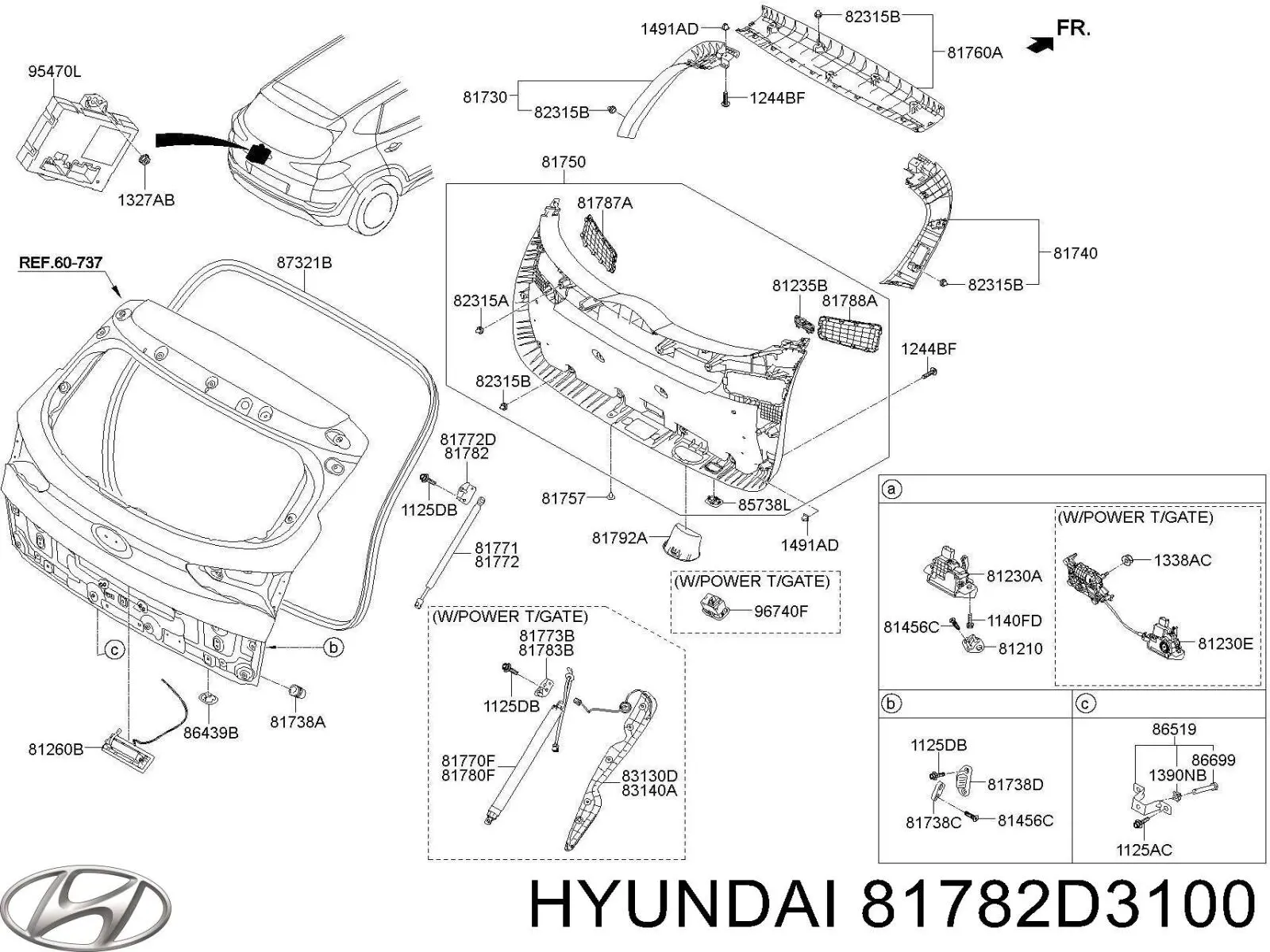 81782D3100 Hyundai/Kia 