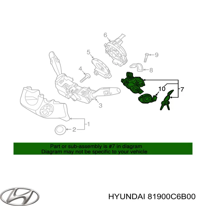  81900C6B00 Hyundai/Kia