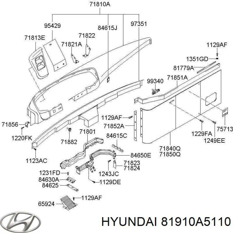 81910A5110 Hyundai/Kia 