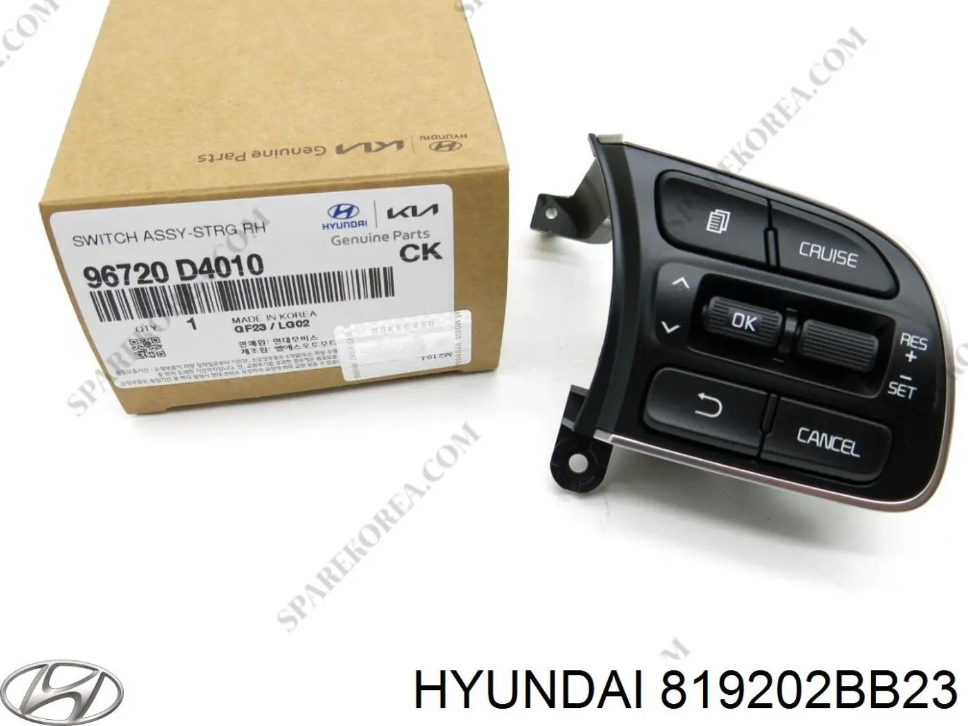 Замок запалювання Hyundai/Kia 819202BB23