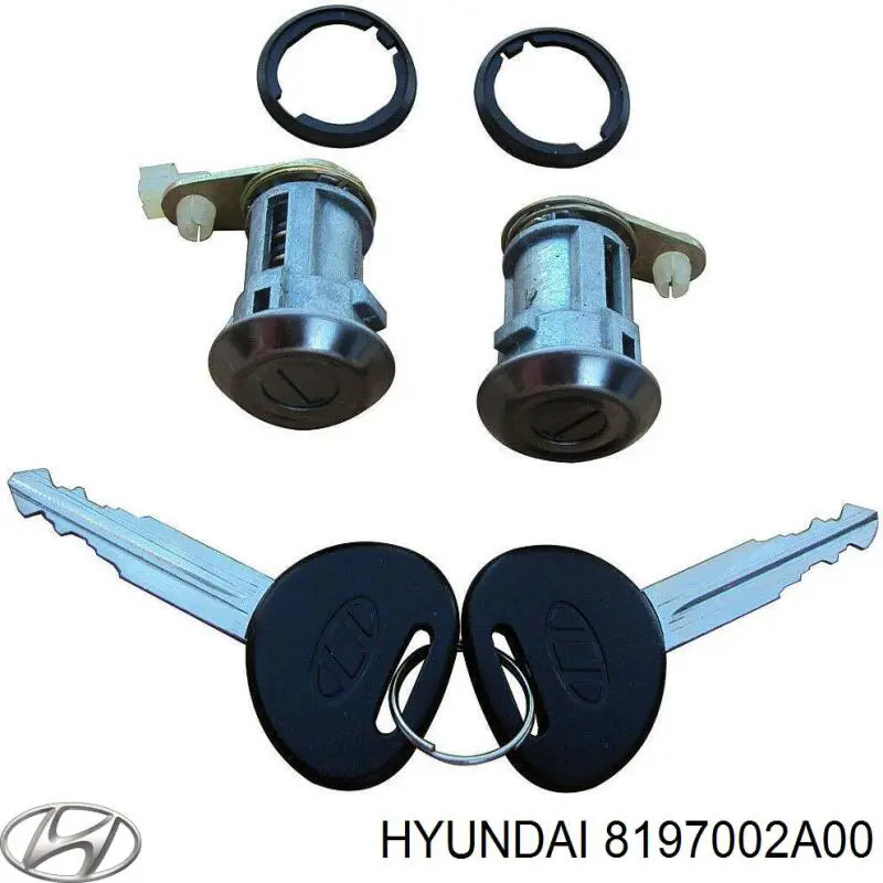 Замок передньої двері, лівої Hyundai/Kia 8197002A00 ціна, від 8.76 USD