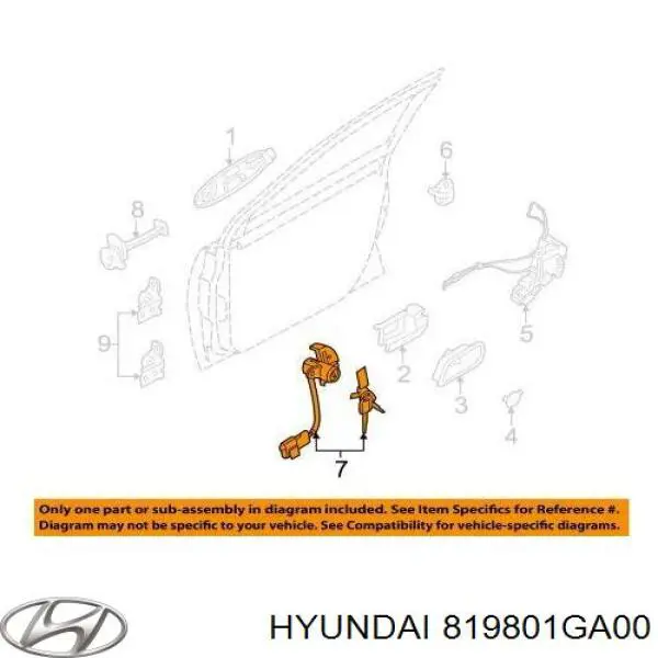 Купити 819801GA00 Hyundai/Kia 