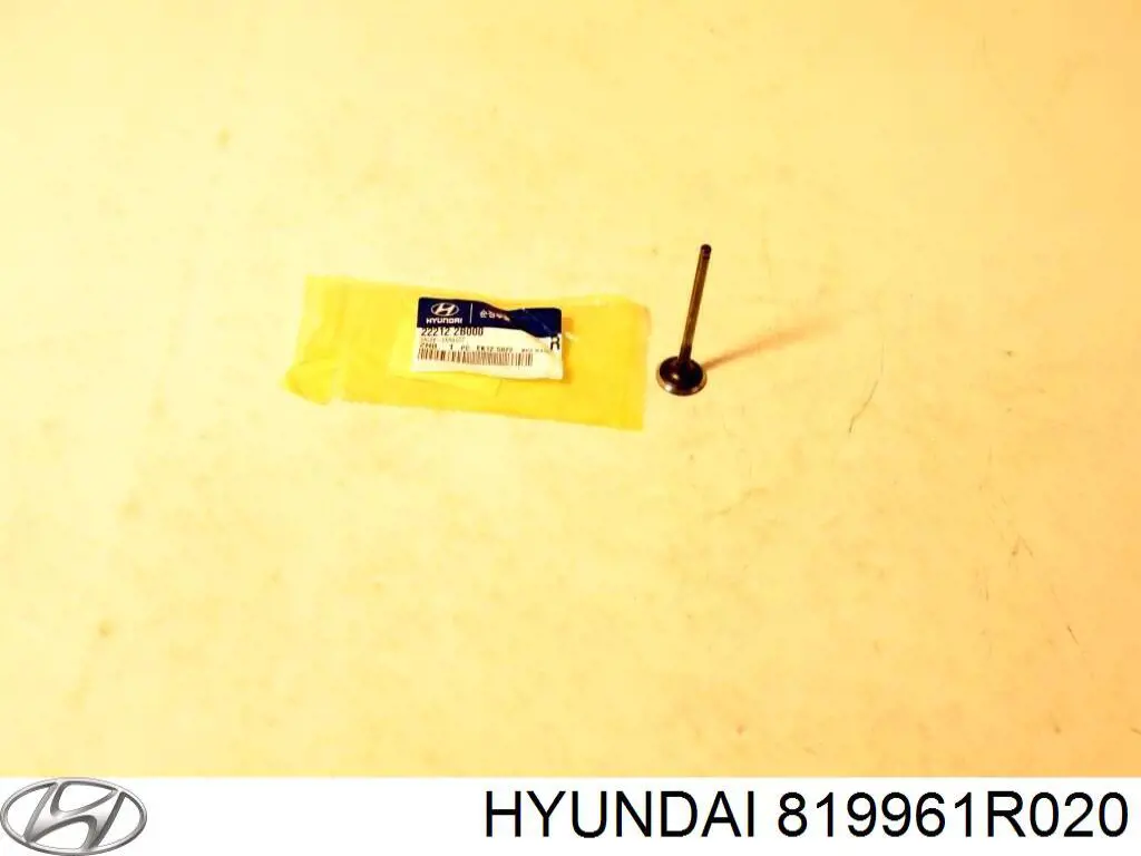 819961R020 Hyundai/Kia Заготівля ключа