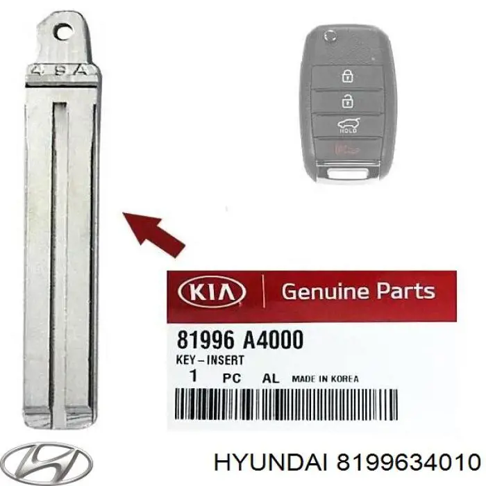 8199634010 Hyundai/Kia 