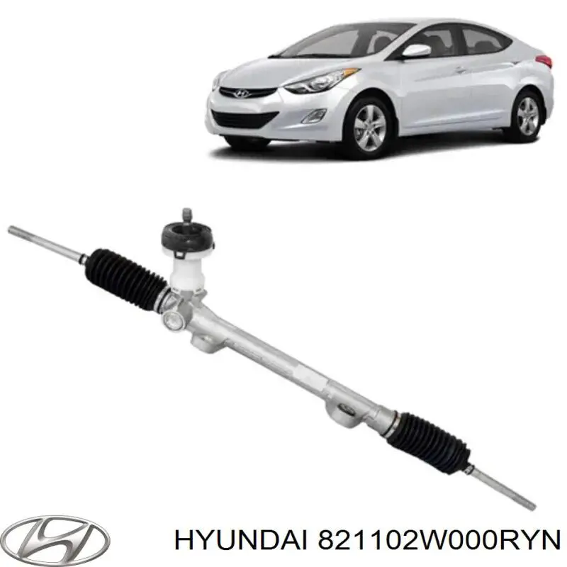 821102W000RYN Hyundai/Kia Прокладка дверей передніх, лівих (на кузові)