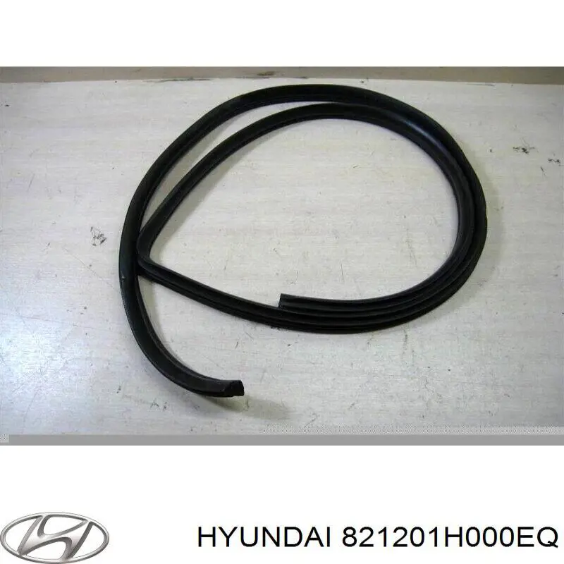 Ущільнювач двері передньої правої (на кузові) Hyundai/Kia 821201H000EQ ціна, від 11.11 USD