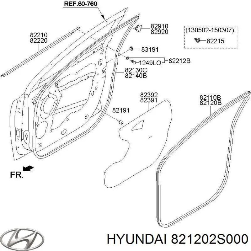 821202S000 Hyundai/Kia 