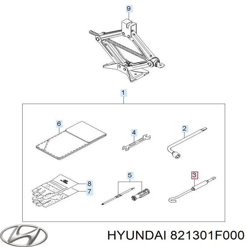 821301F000 Hyundai/Kia 