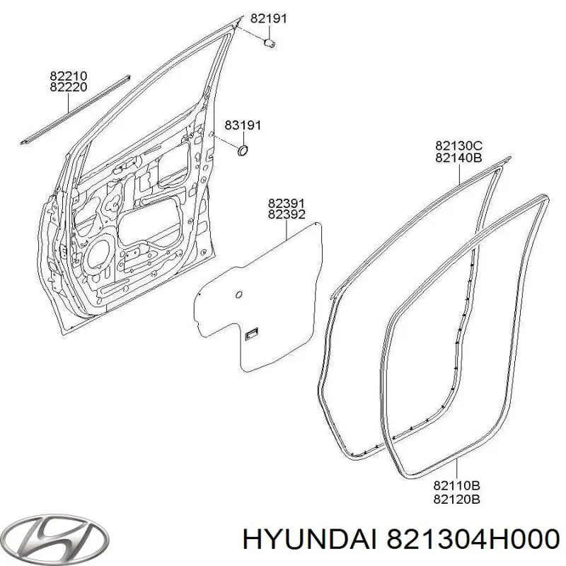  821304H000 Hyundai/Kia