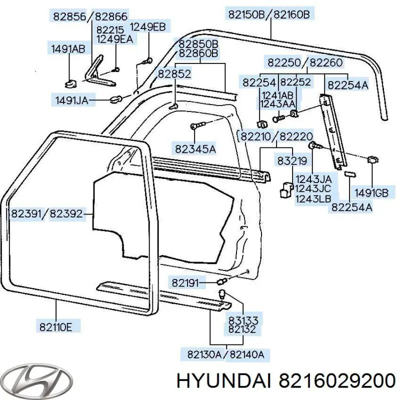  Hyundai/Kia 8216029200 ціна, від 19.23 USD