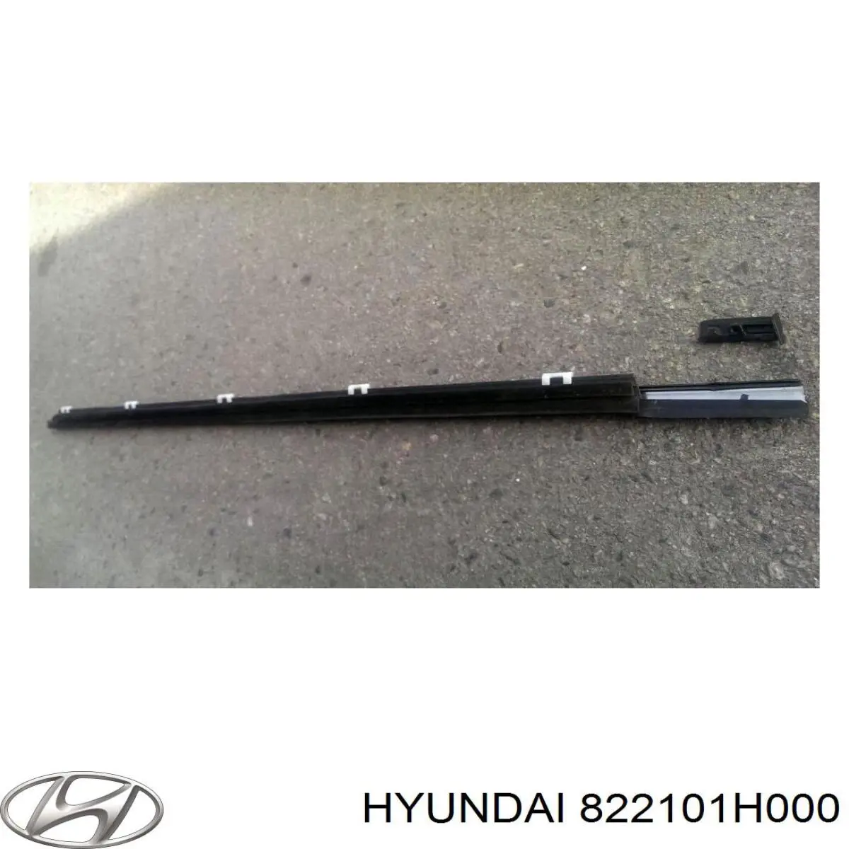 Скло та ущільнення вітрового скла (деталі) Hyundai/Kia 822101H000 ціна, від 12.67 USD