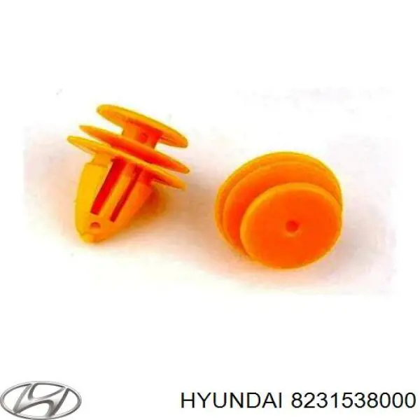 Пістон (кліп) кріплення обшивки дверей Hyundai Matrix (FC) (Хендай Матрікс)