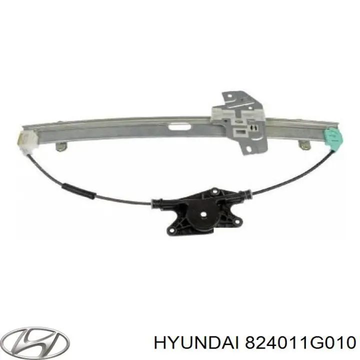 Склопідйомник з електродвигуном Hyundai/Kia 824010N010 ціна, від 38.23 USD