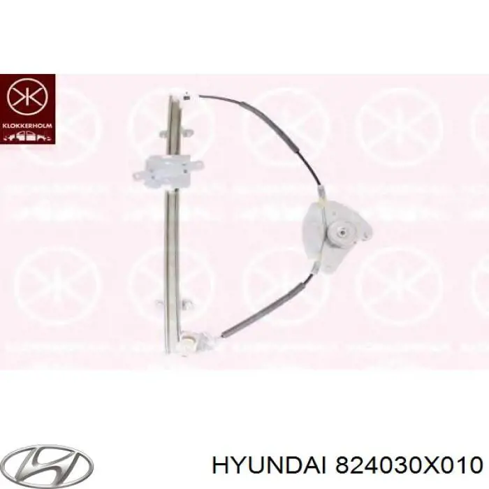 Купити 824030X010 Hyundai/Kia Механізм стеклопідйомника водійських дверей