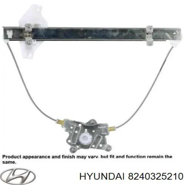 Механізм склопідіймача двері передньої, лівої Hyundai Accent (LC) (Хендай Акцент)