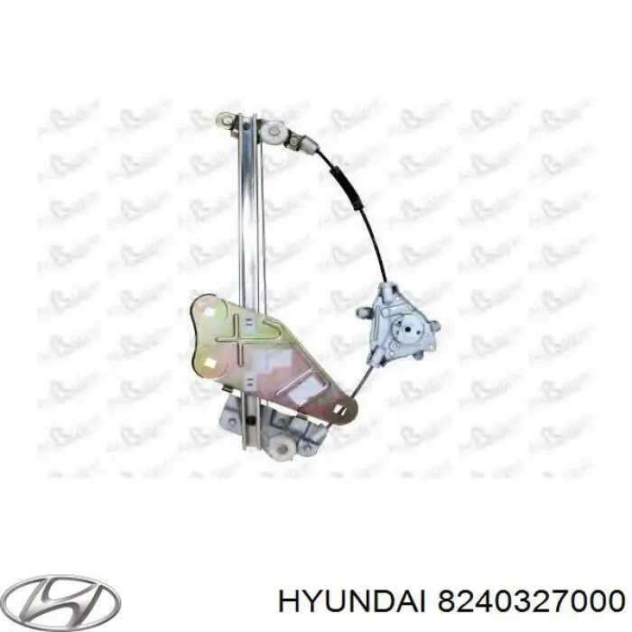 Механізм склопідіймача двері передньої, лівої Hyundai Tiburon (Хендай Тібурон)