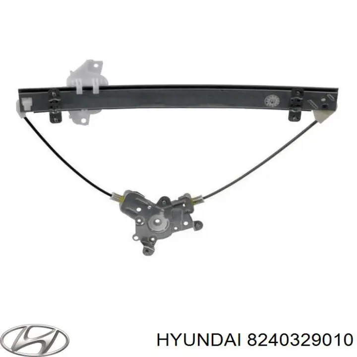  Склопідйомник передньої лівої двері Hyundai Lantra 2