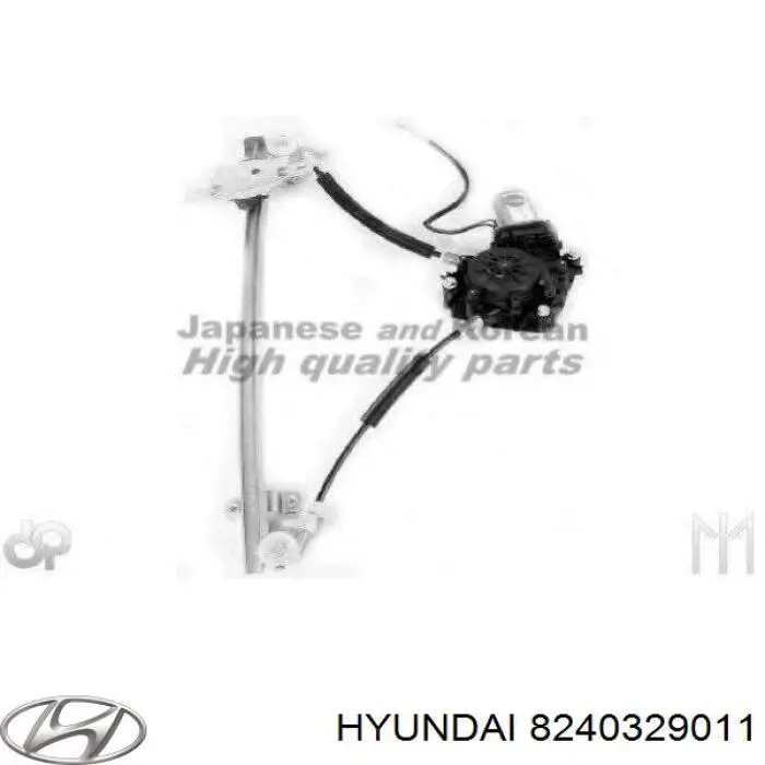 Склопідйомник з електродвигуном Hyundai/Kia 8240329011 ціна, від 63.35 USD