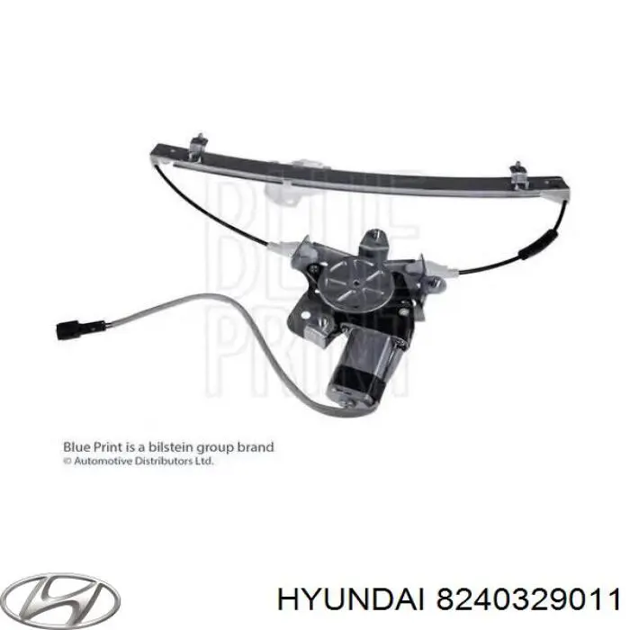 8240329011 Hyundai/Kia механізм склопідіймача двері передньої, лівої