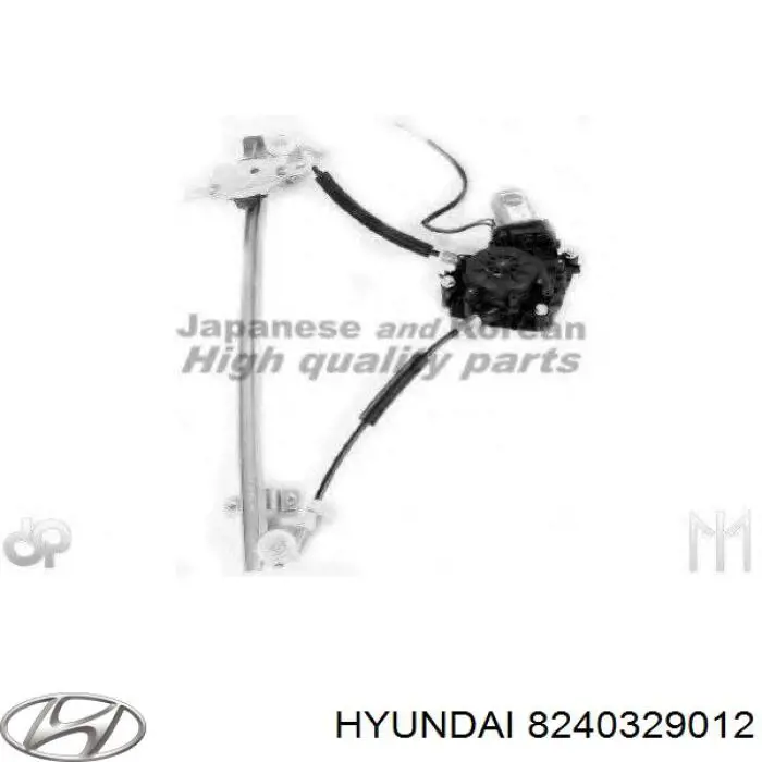 Купити 8240329012 Hyundai/Kia Механізм стеклопідйомника водійських дверей