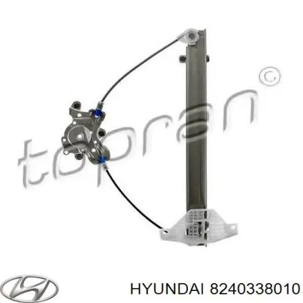 Механізм склопідіймача двері передньої, лівої Hyundai Sonata (EF) (Хендай Соната)