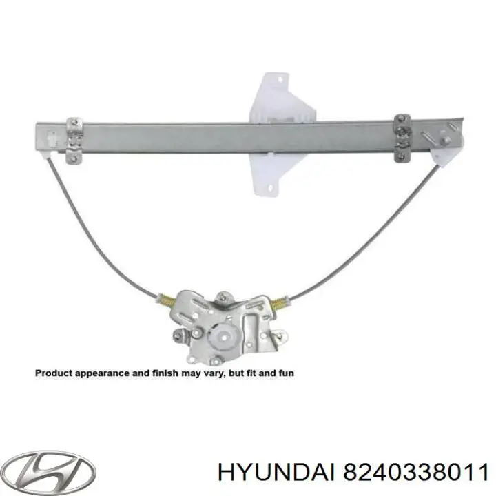 Механізм склопідіймача двері передньої, лівої Hyundai Sonata (Хендай Соната)
