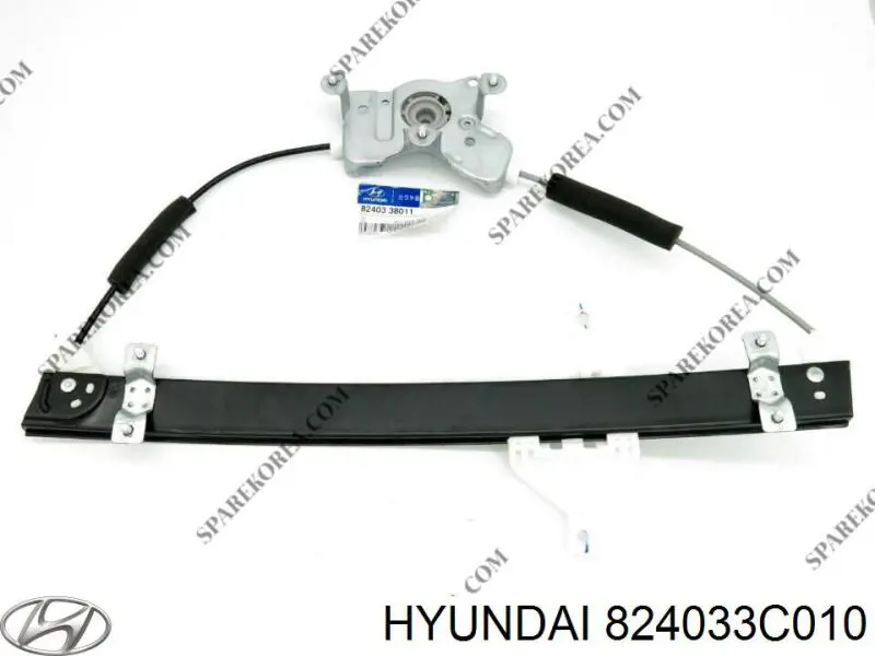Механізм склопідіймача двері передньої, лівої Hyundai Sonata (EU4) (Хендай Соната)