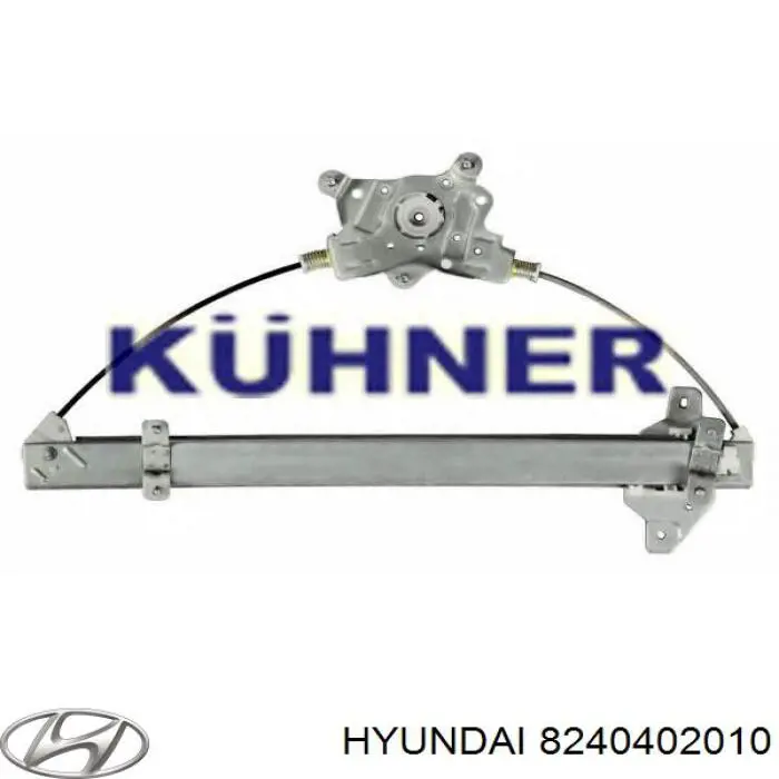 Купити 8240402010 Hyundai/Kia Механізм склопідіймача двері передньої, правої
