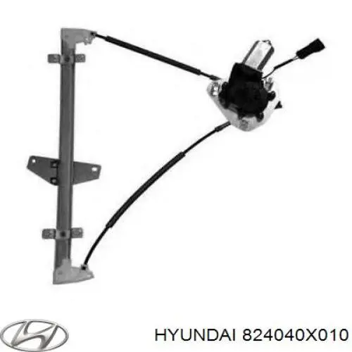 Купити Механізм склопідіймача двері передньої, правої Hyundai I10  PA